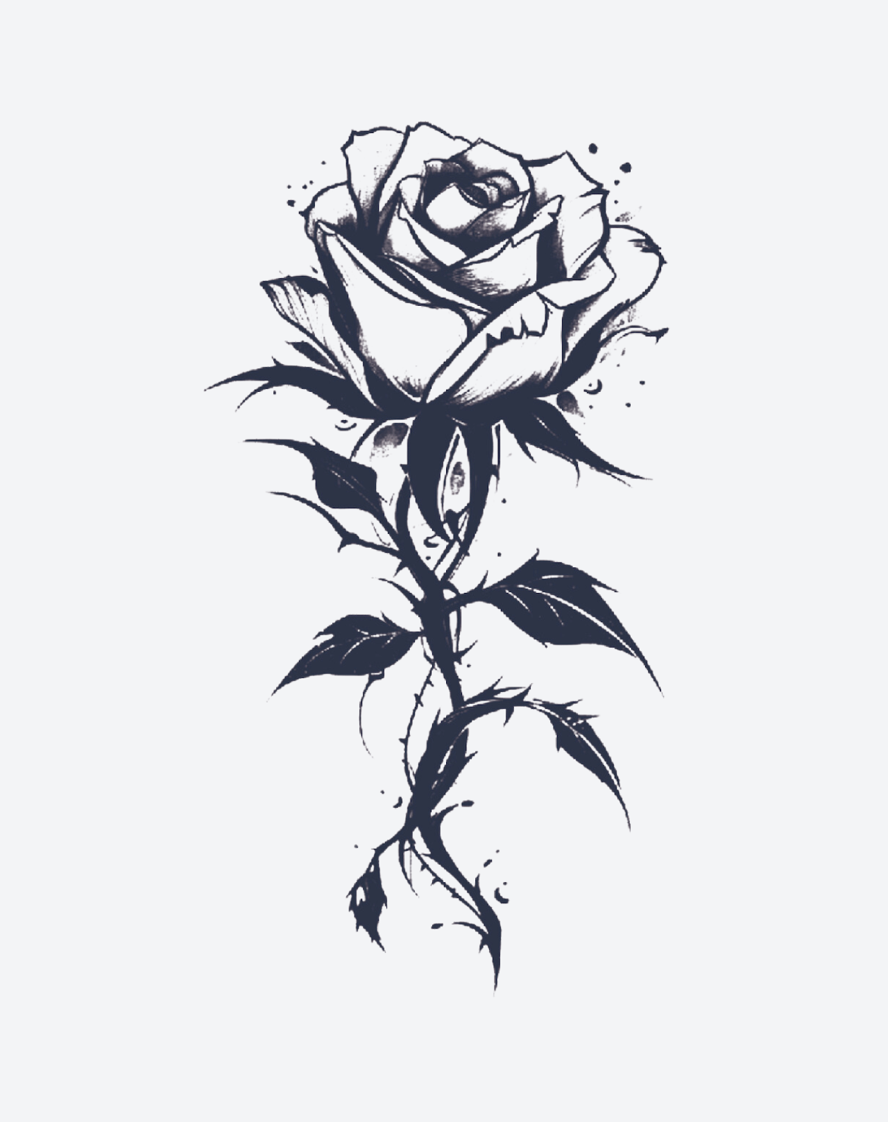 Stunning Unique Rose Tattoos for Women