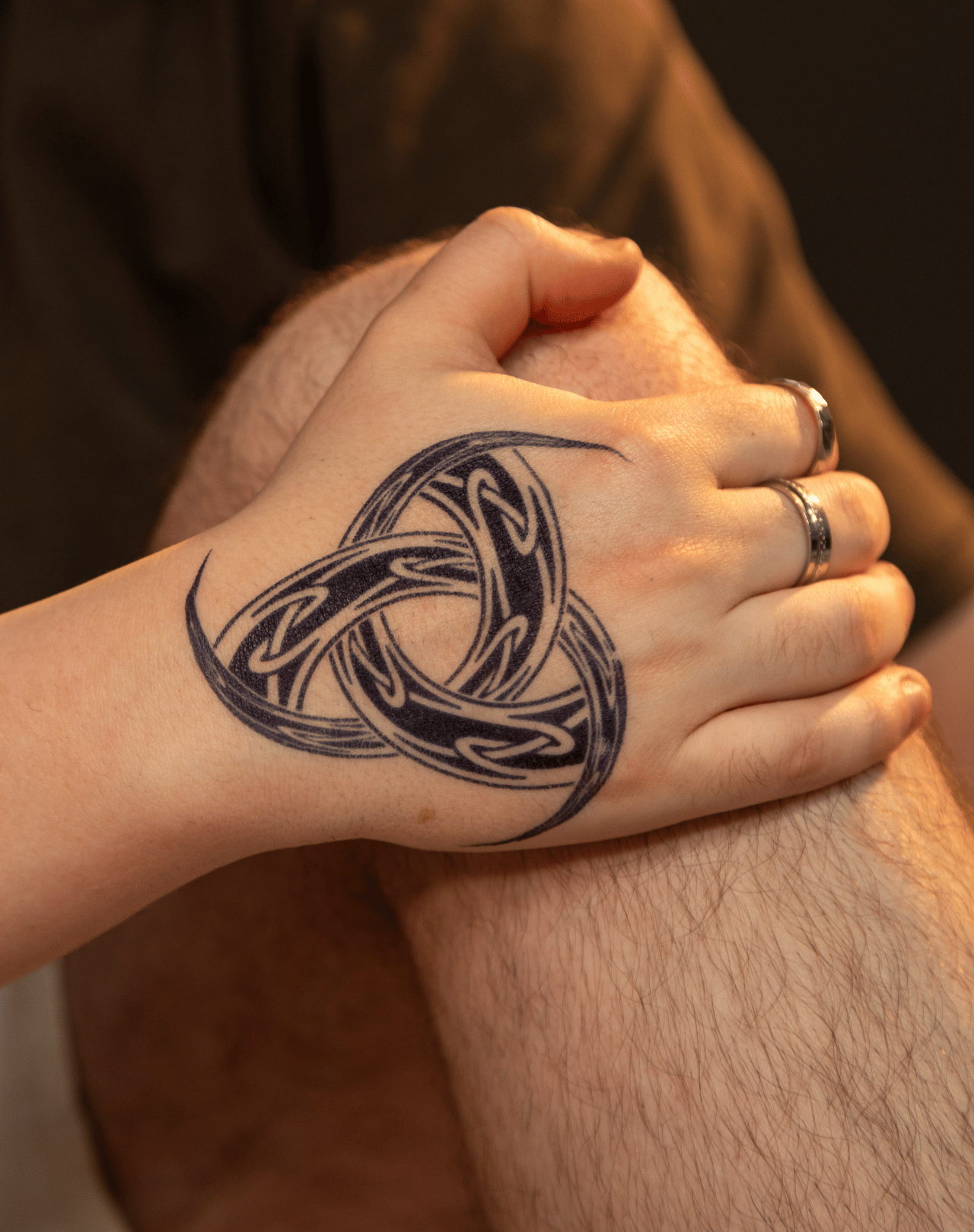 Horns of Odin Temporary Tattoo. Lasts 1-2 Weeks. – EZINK™, image size:1280x1618