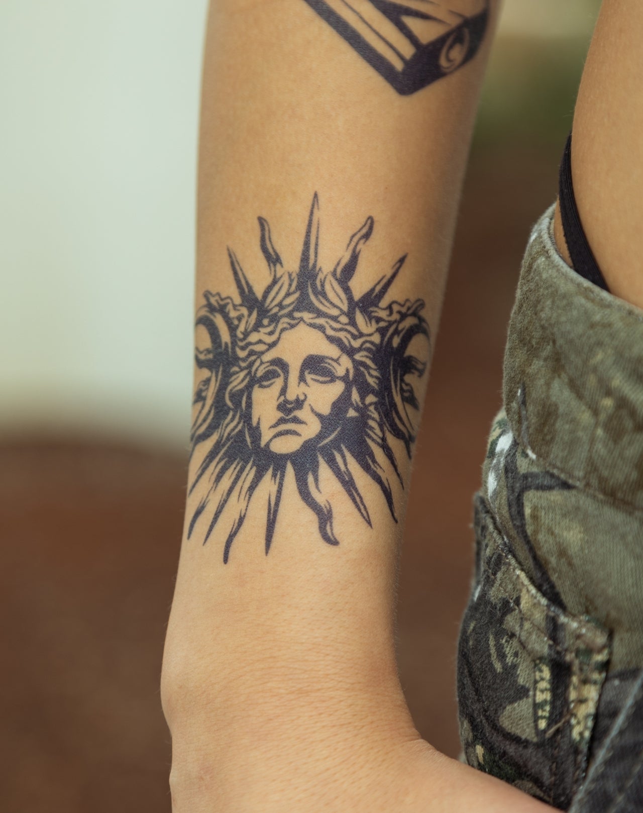 Luna Maiden Temporary Tattoo. Lasts 1-2 Weeks. – EZINK™