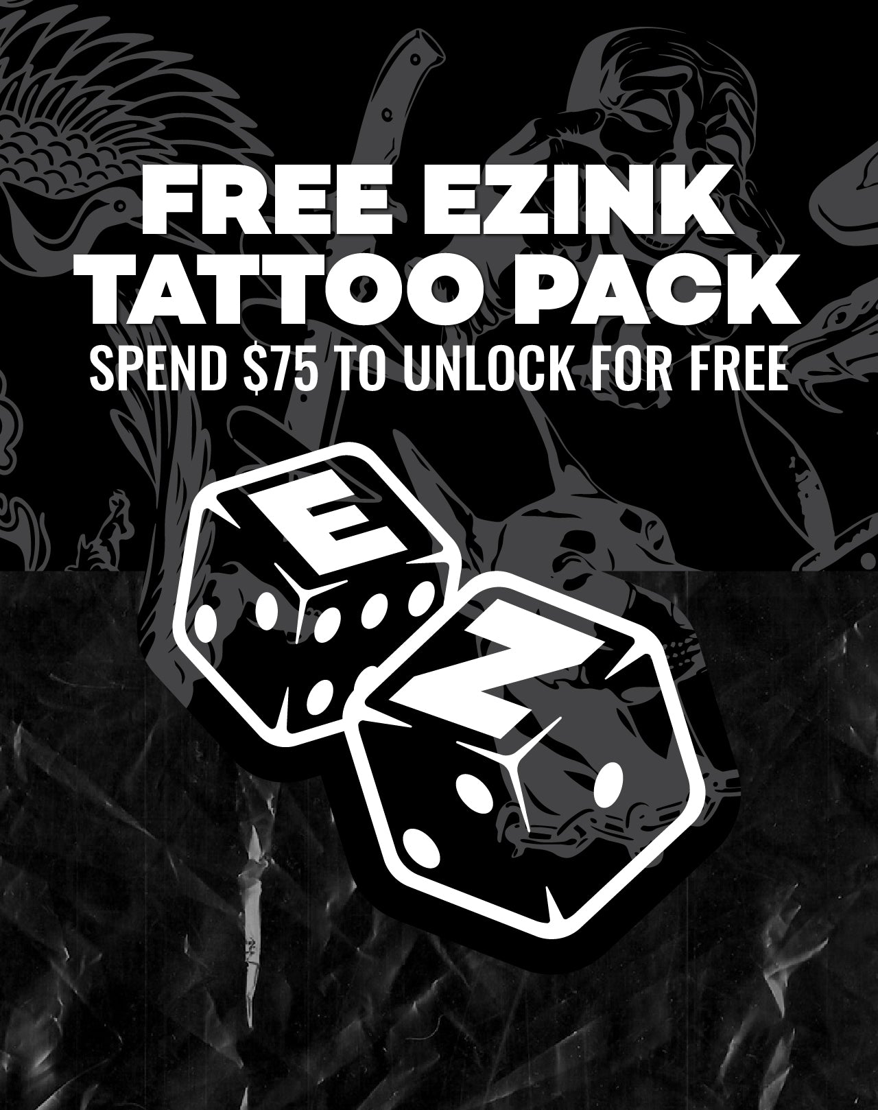 Free Tattoo Pack (4 Free Tattoos)