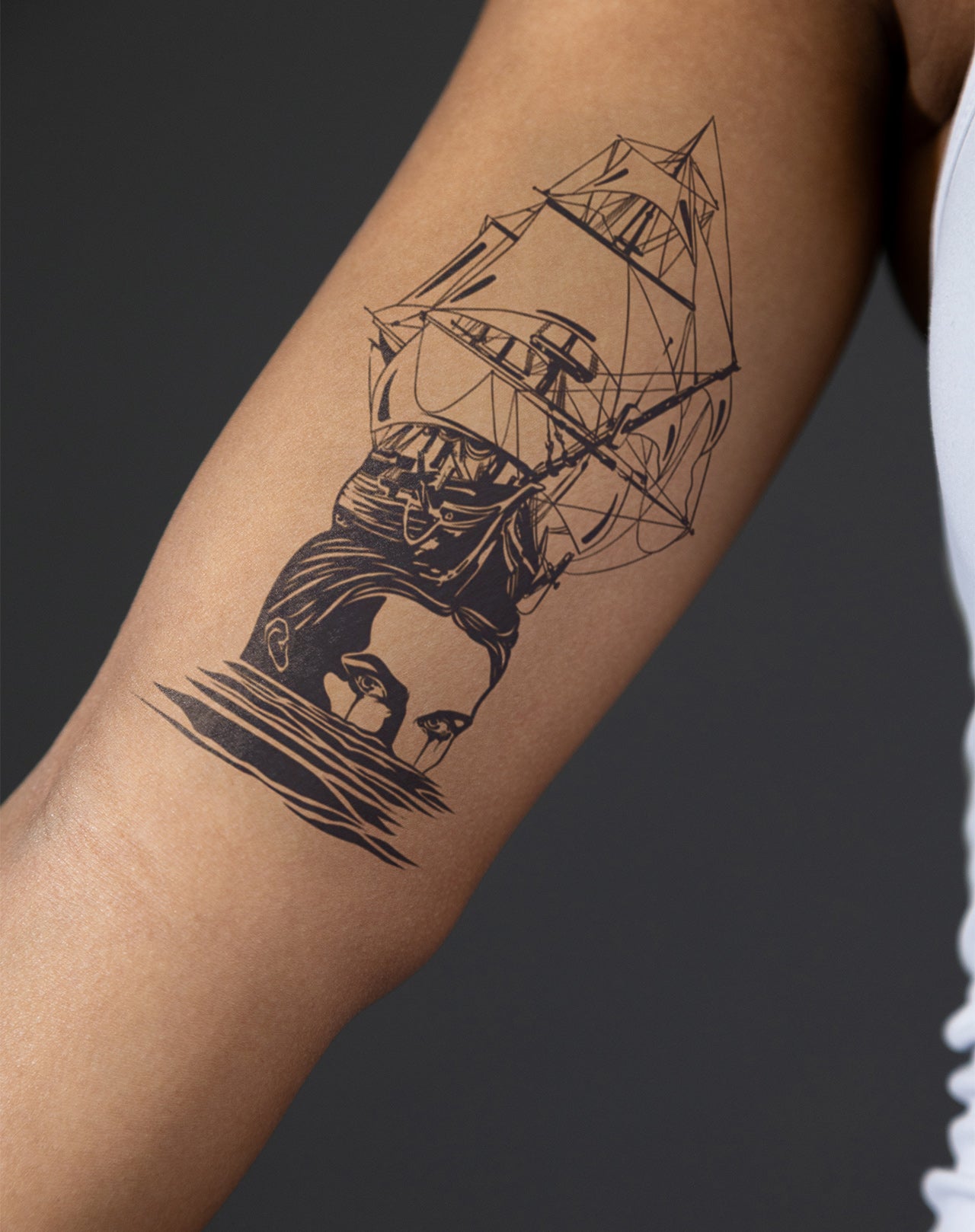 Sink or Swim Temporary Tattoo. Lasts 1-2 Weeks. – EZINK™