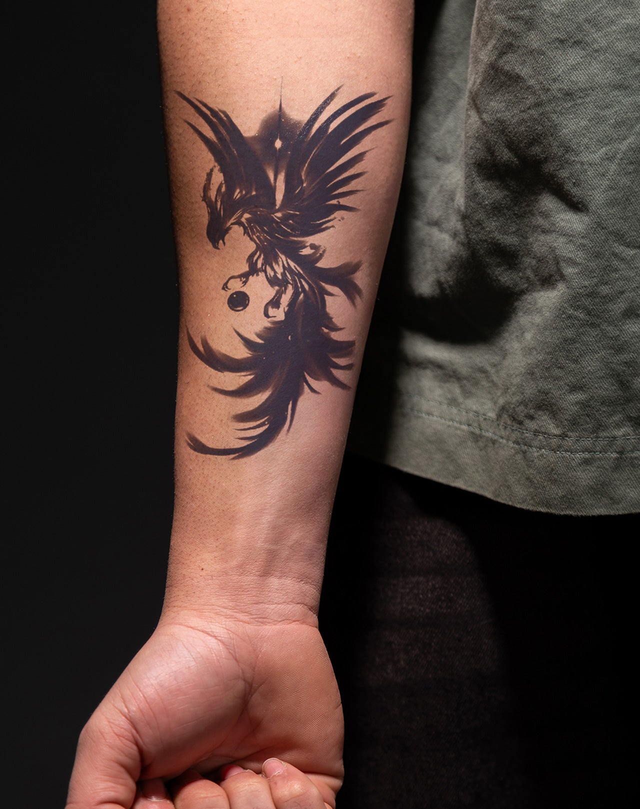 Star Phoenix Temporary Tattoo. Lasts 1-2 Weeks. – EZINK™