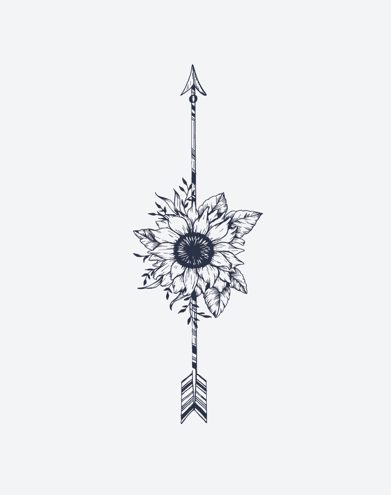 Black and White Arrow Tattoo Meaning & Design