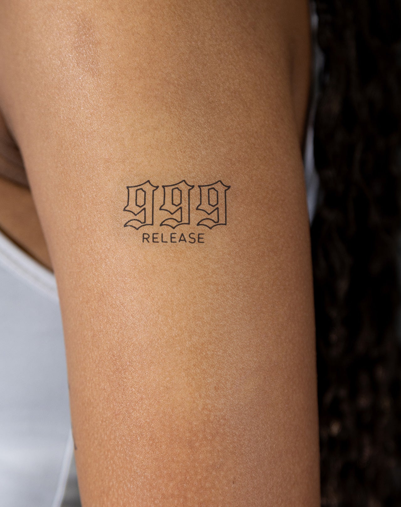 Number Tattoo Fonts Fine Line