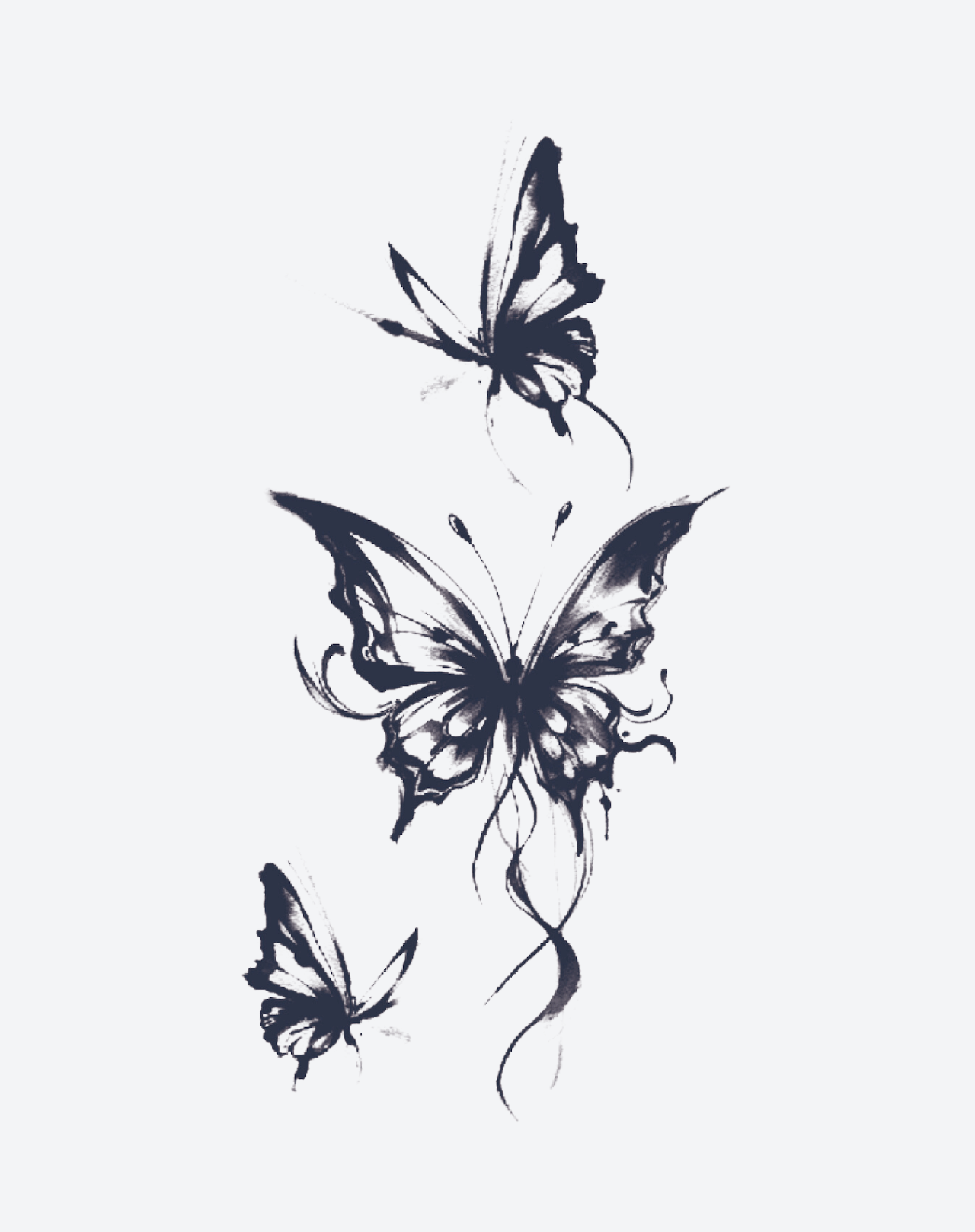 Abstract Butterflies