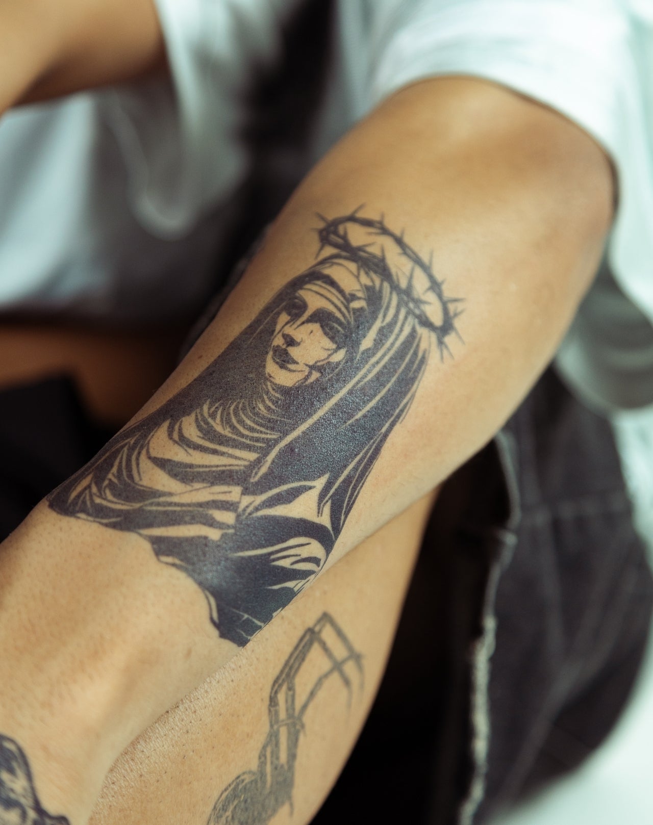 Barbed Nun Temporary Tattoo That Lasts 1-2 Weeks – EZINK™