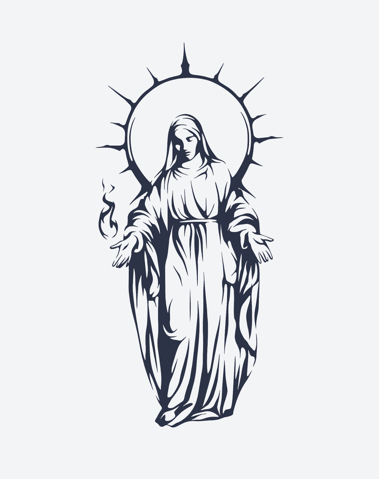 Blackwork Mary