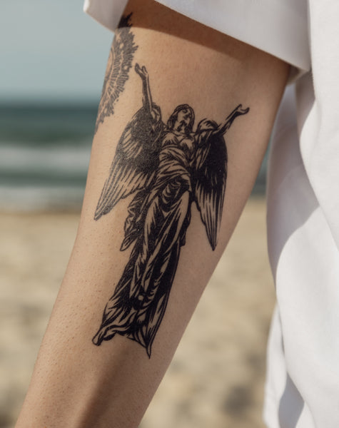 tattooページ Divine Light Temporary Tattoo Lasts 1-2 Weeks – EZINK™