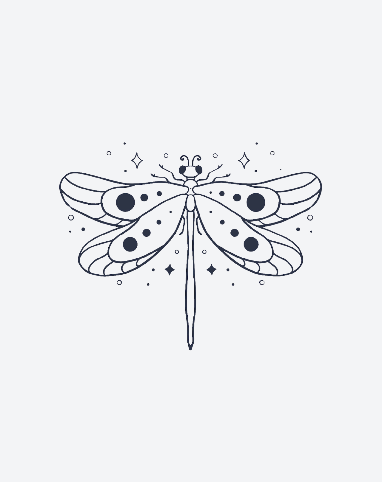 Dragonfly Mandala