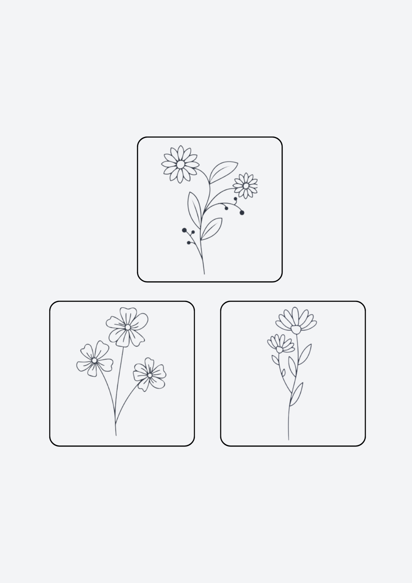 Fine Line Flowers Pack