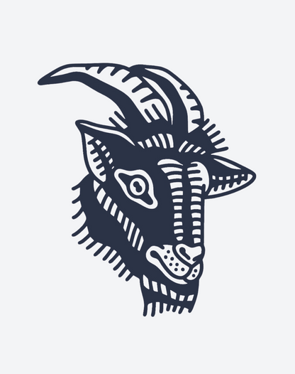 Blackwork Goat