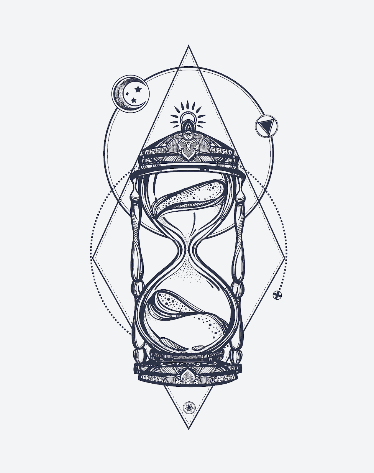 Orbiting Hourglass