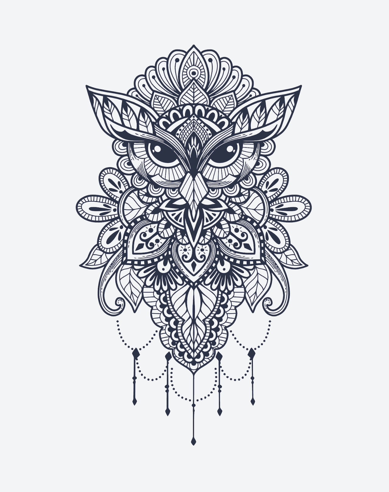 Owl Mandala