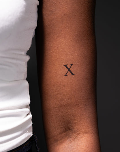 Roman Numeral: X