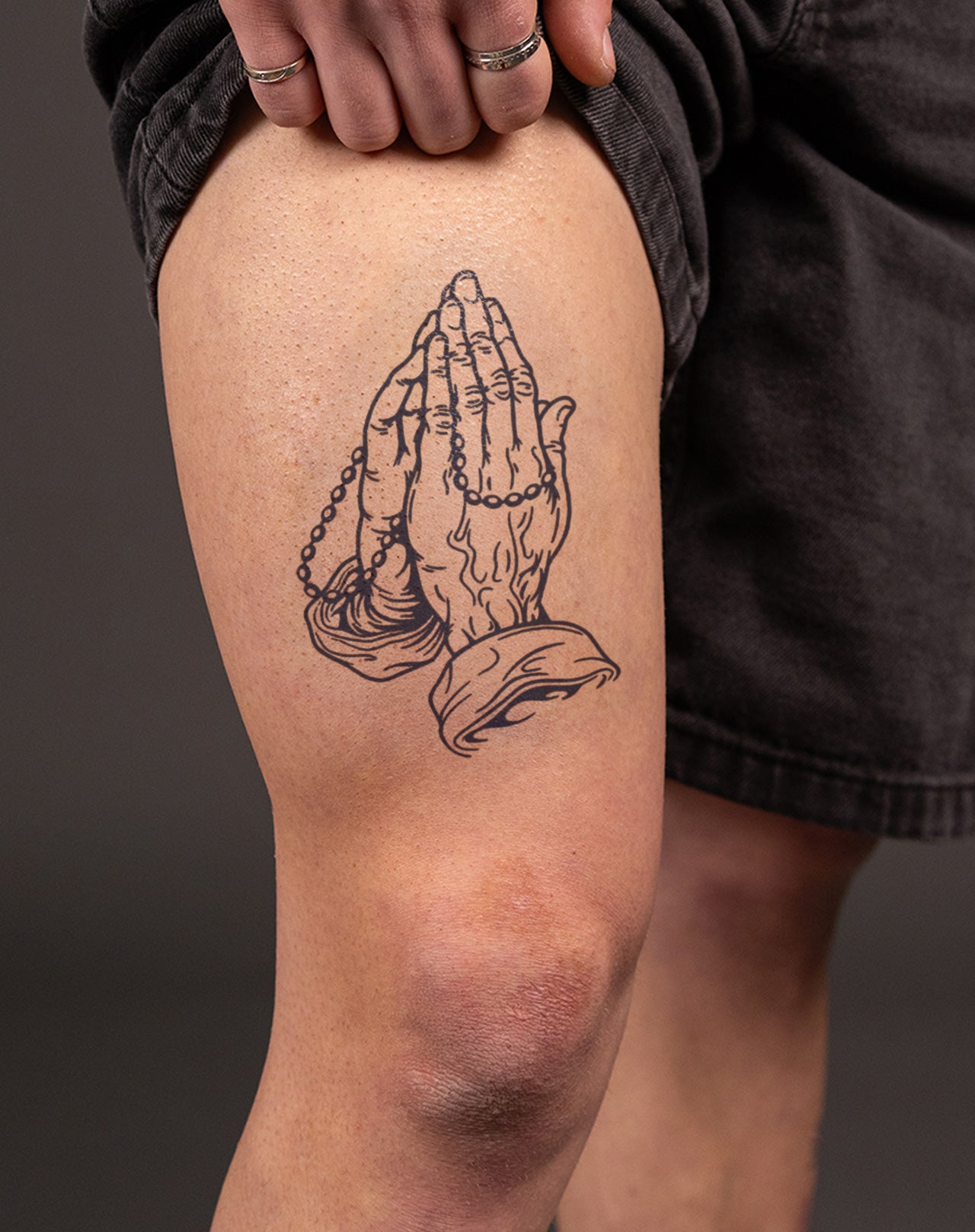 Rosary's Prayer Temporary Tattoo. Lasts 1-2 Weeks. – EZINK™