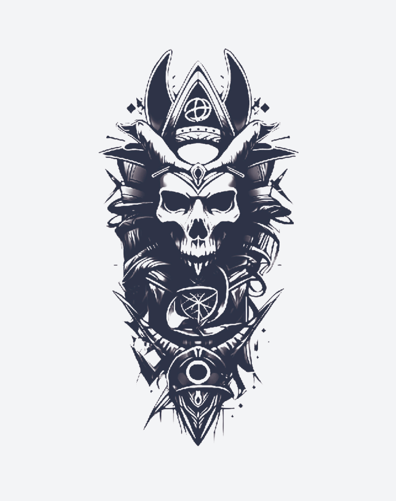 Samurai Skull