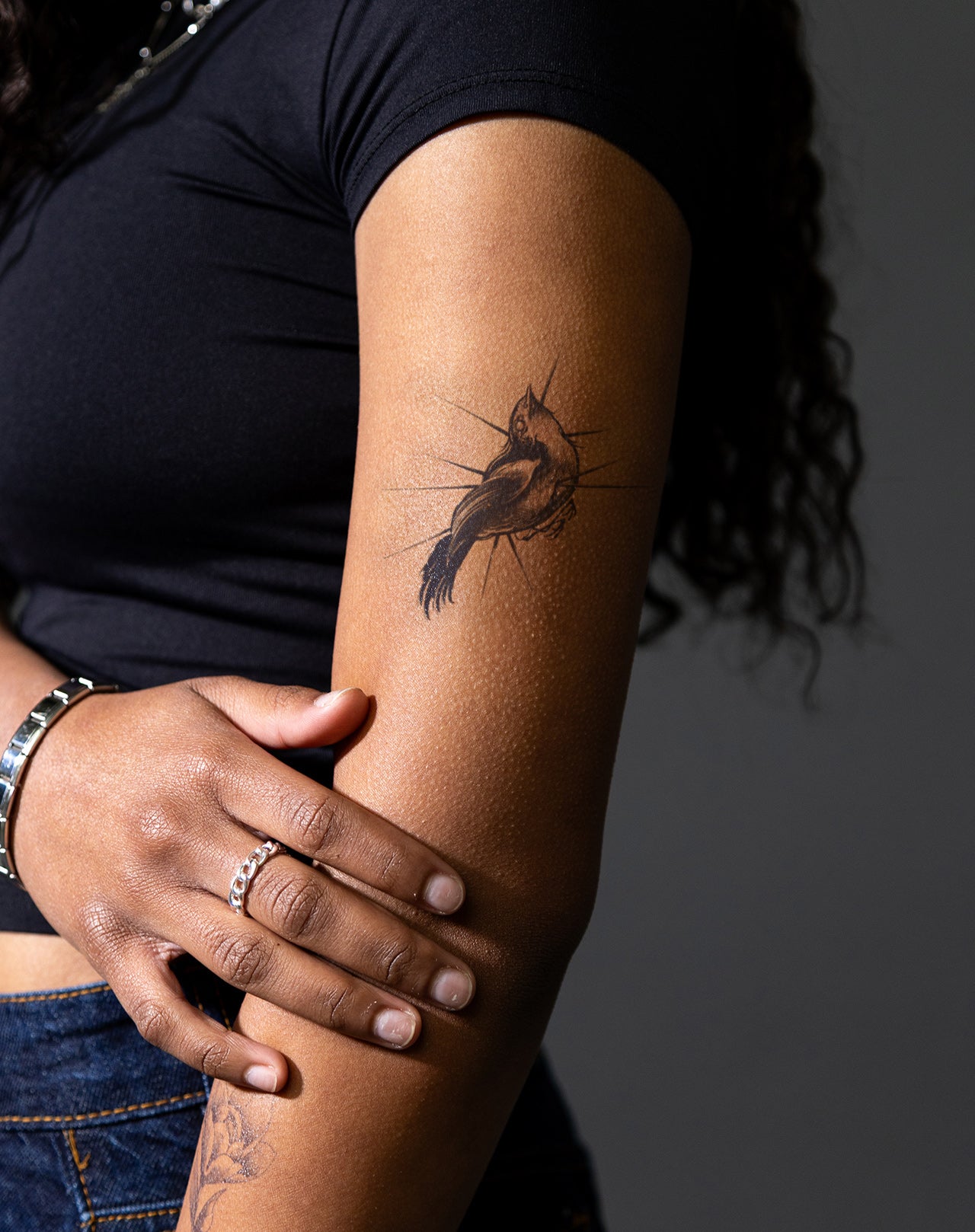 Silent Sparrow Temporary Tattoo Lasts 1-2 Weeks – EZINK™