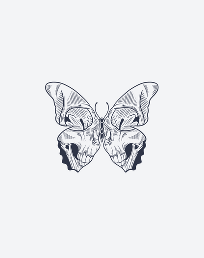 Skull Butterfly