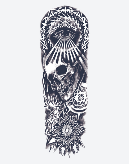 Skull and Eye Sleeve