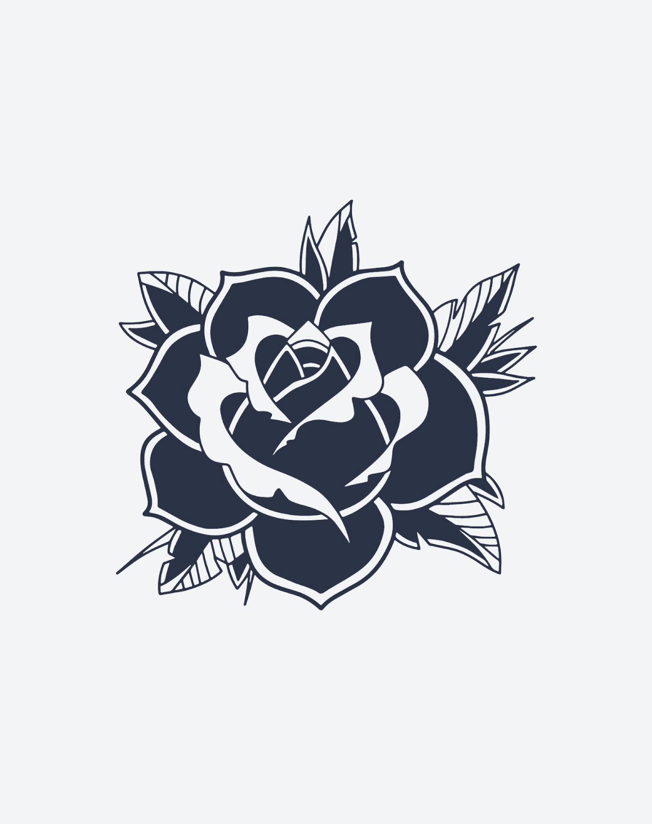 Traditional Black Rose